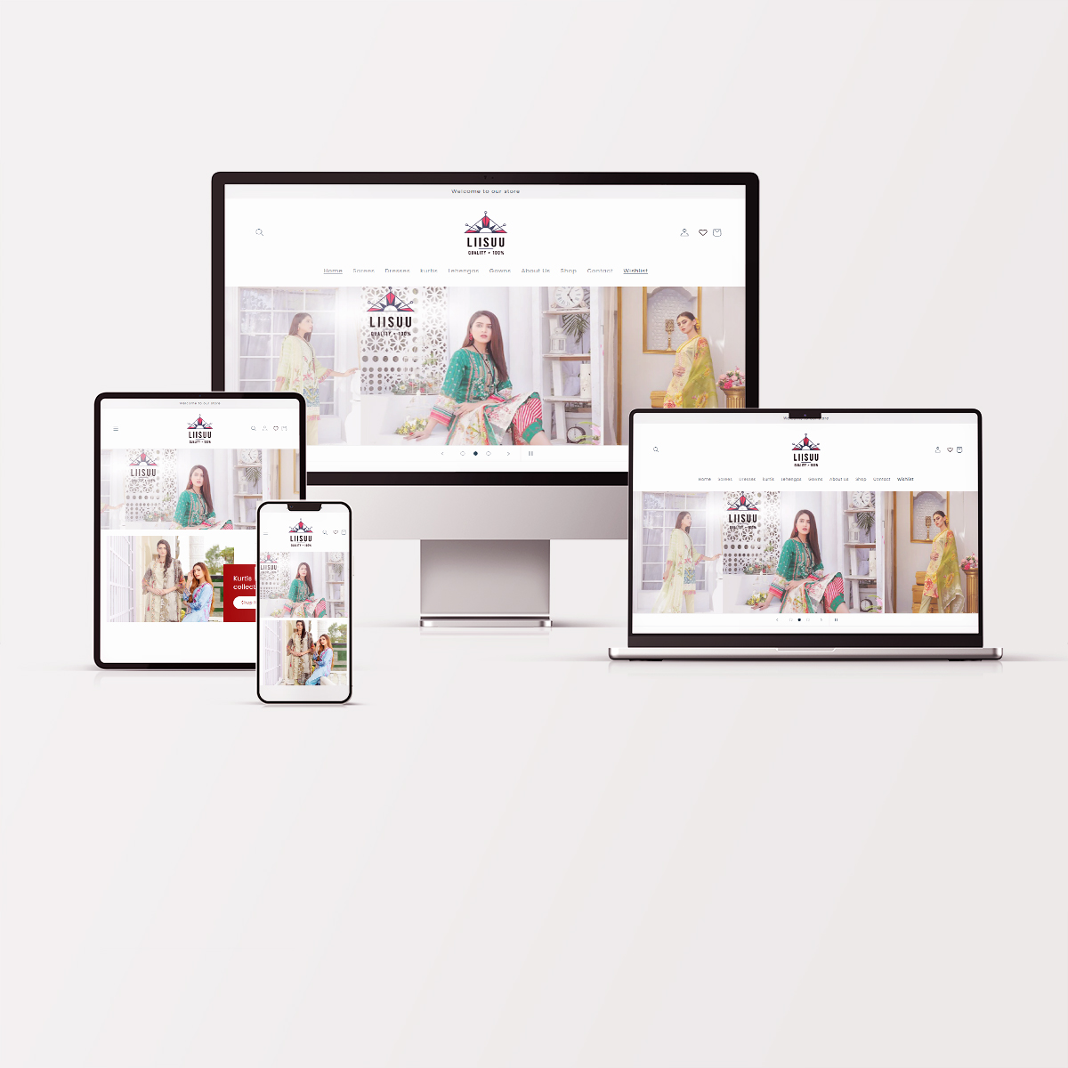 Shopify eCommerce website